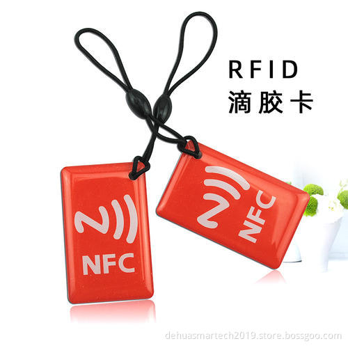 Hot Sale Mango RFID Key Fob Smart Tag Epoxy Card